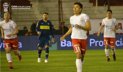 Andrés Felipe Roa debutó con Huracán en la Superliga Argentina