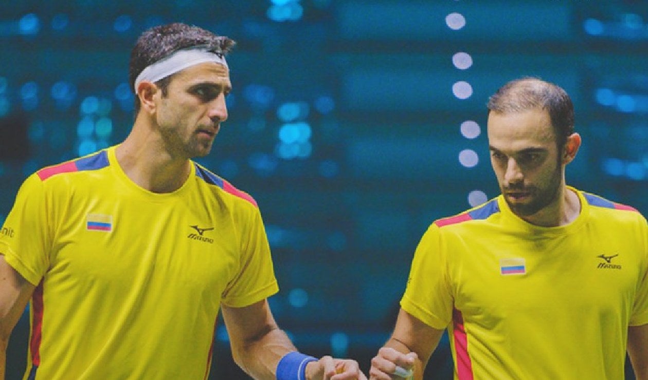 Robert Farah y Juan Sebastián Cabal, tenistas colombianos
