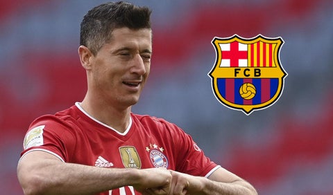 Robert Lewandowski al Barcelona