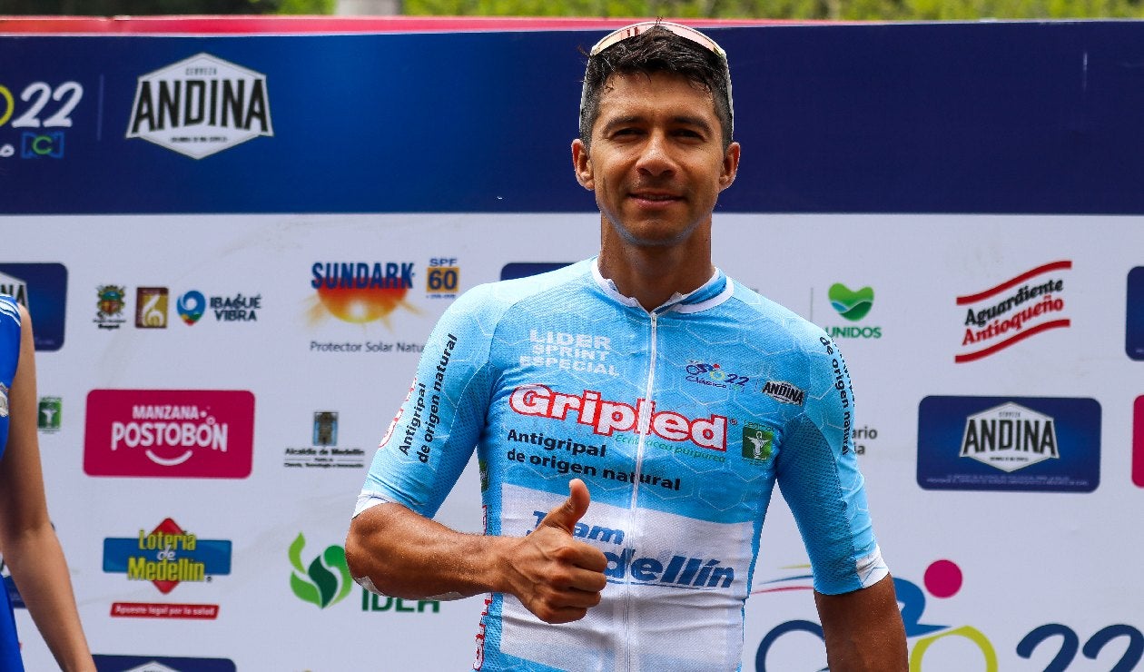 Clásico RCN - Róbingzon Oyola (Team Medellín) líder de los esprints especiales