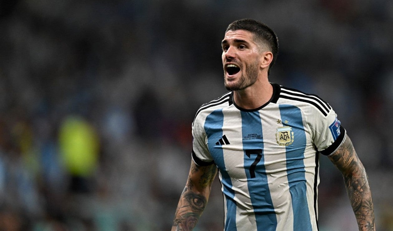 Rodrigo de Paul Mundial Qatar 2022