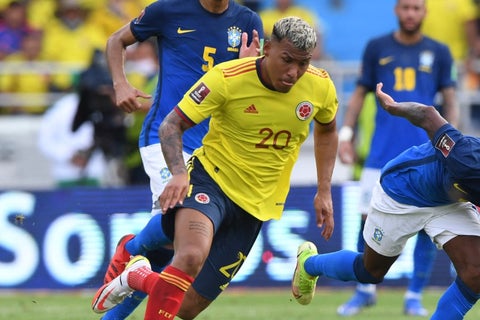 Roger Martínez, delantero de la Selección Colombia
