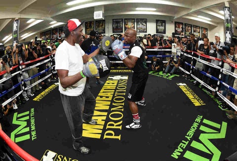 Roger y Floyd Mayweather