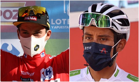 Primoz Roglic vs Egan Bernal