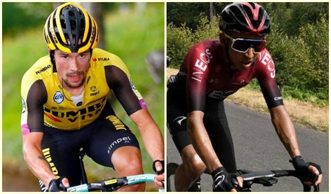 Primoz Roglic habló de Egan Bernal