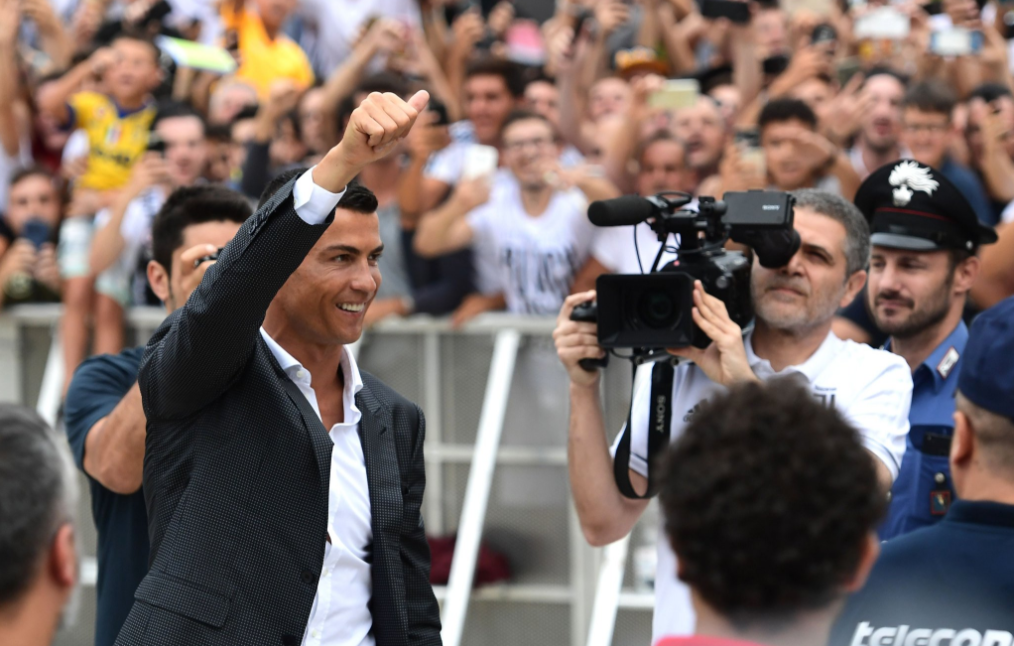Cristiano Ronaldo, nuevo jugador de la Juventus