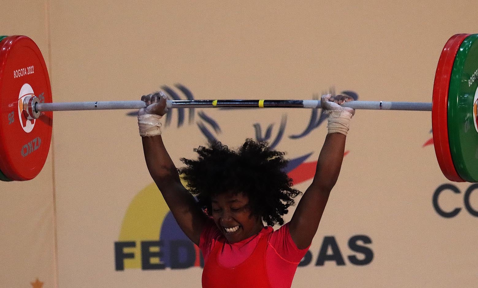 Rosina Randafarison (Madagascar) Campeonato Mundial de Pesas 2022