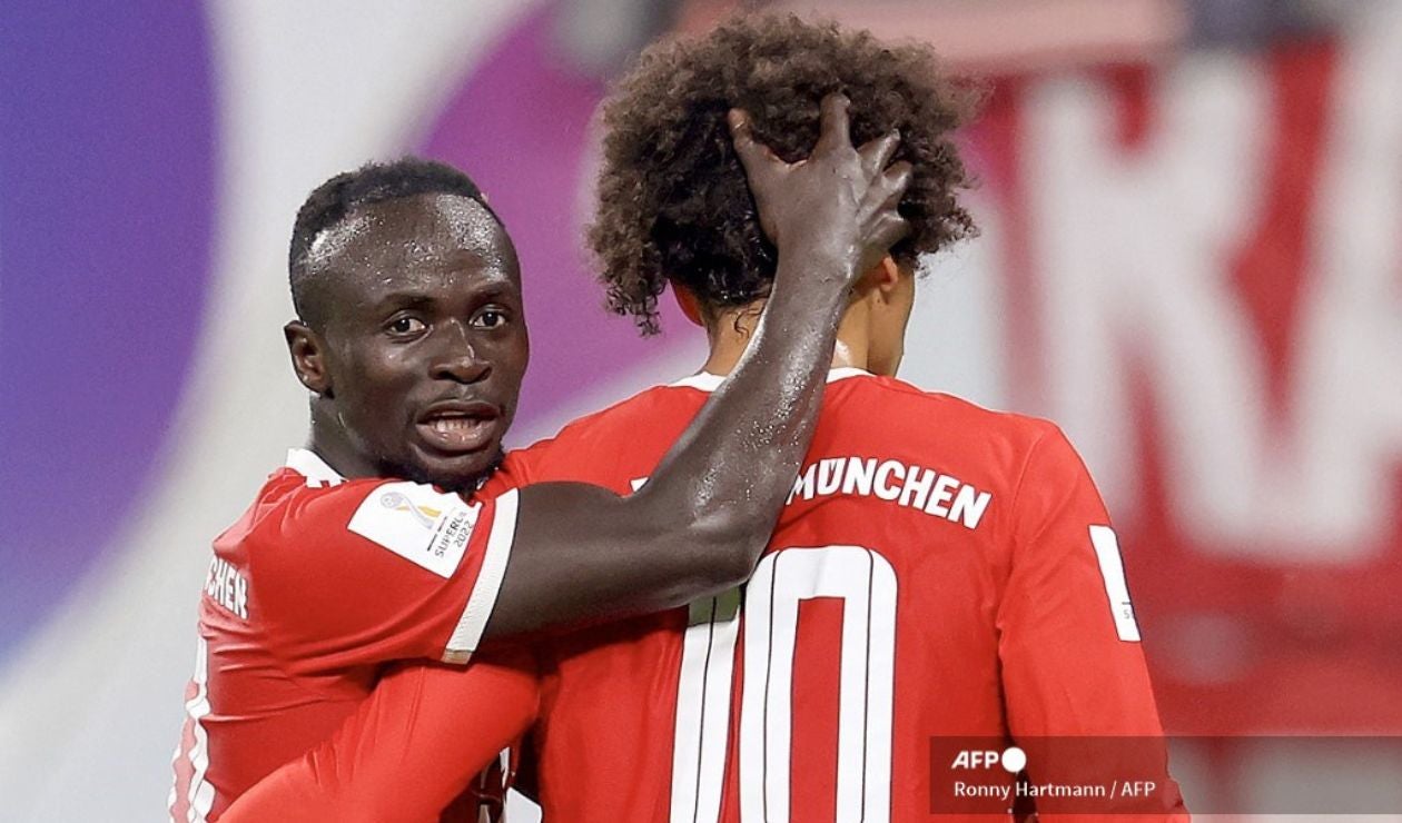 Sadio Mané y Leroy Sané