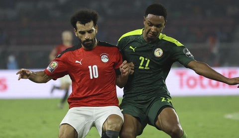 Salah marcó el primero en la final de Champions