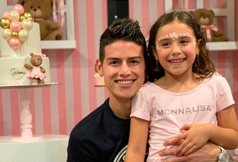 James Rodríguez y Salomé