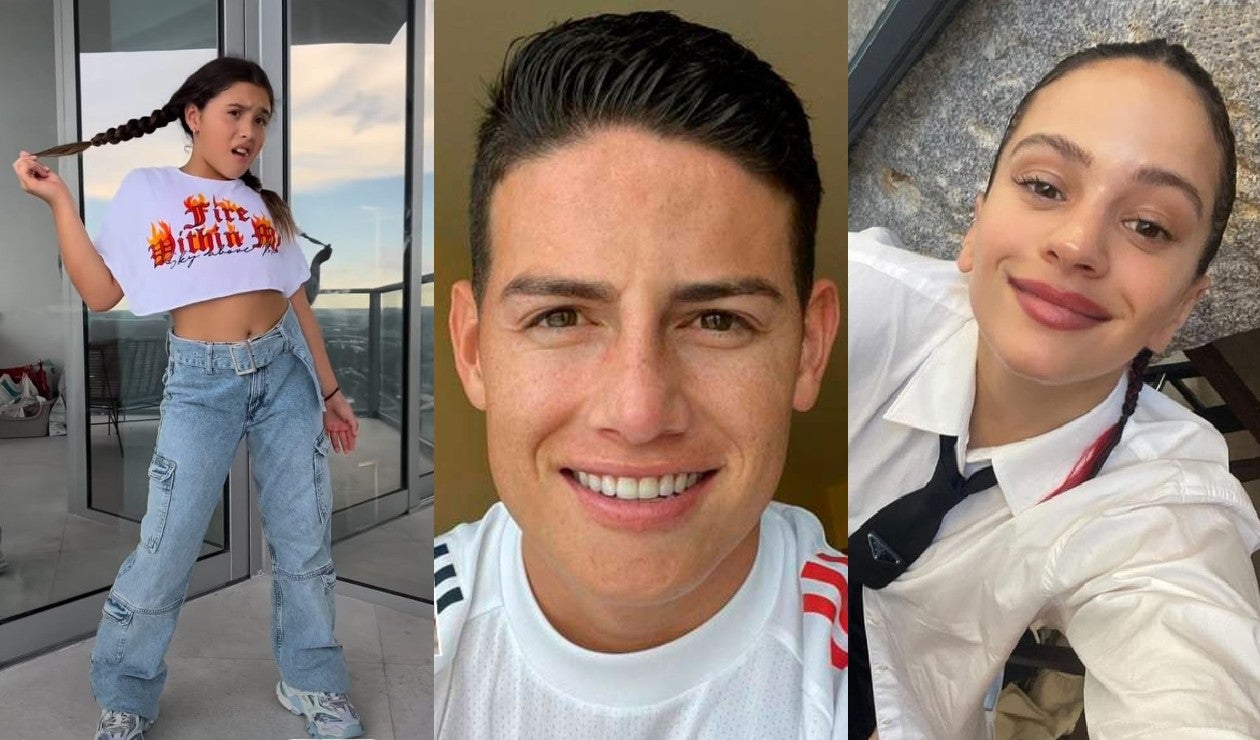 Salomé Rodríguez, James y Rosalía