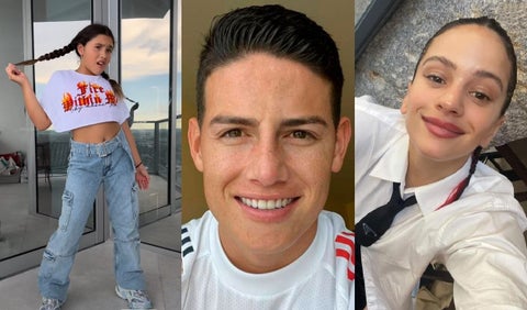 Salomé Rodríguez, James y Rosalía