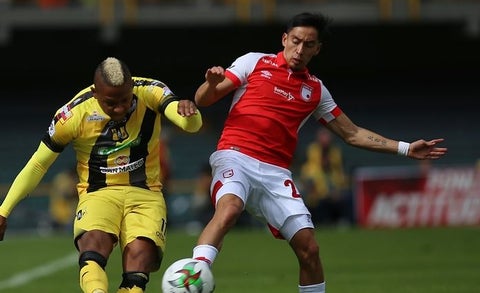 Fabian Sambueza, jugador de Santa Fe