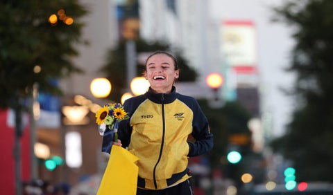 Sandra Lorena Arenas, medallista de plata en Tokio 2020