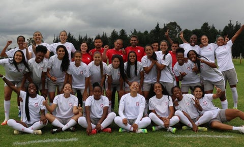 Santa Fe femenino previo Libertadores