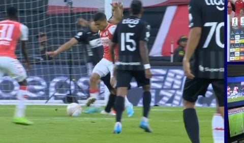 Santa Fe Vs Junior - Polémica