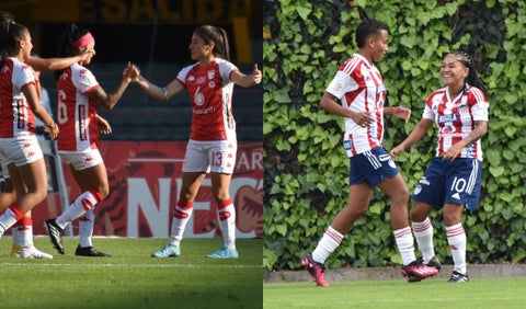 Santa Fe y Junior Liga Betplay Femenina