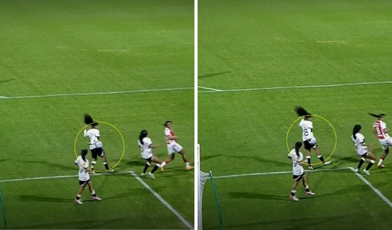 Error arbitral en partido de Santa Fe en la Libertadores Femenina