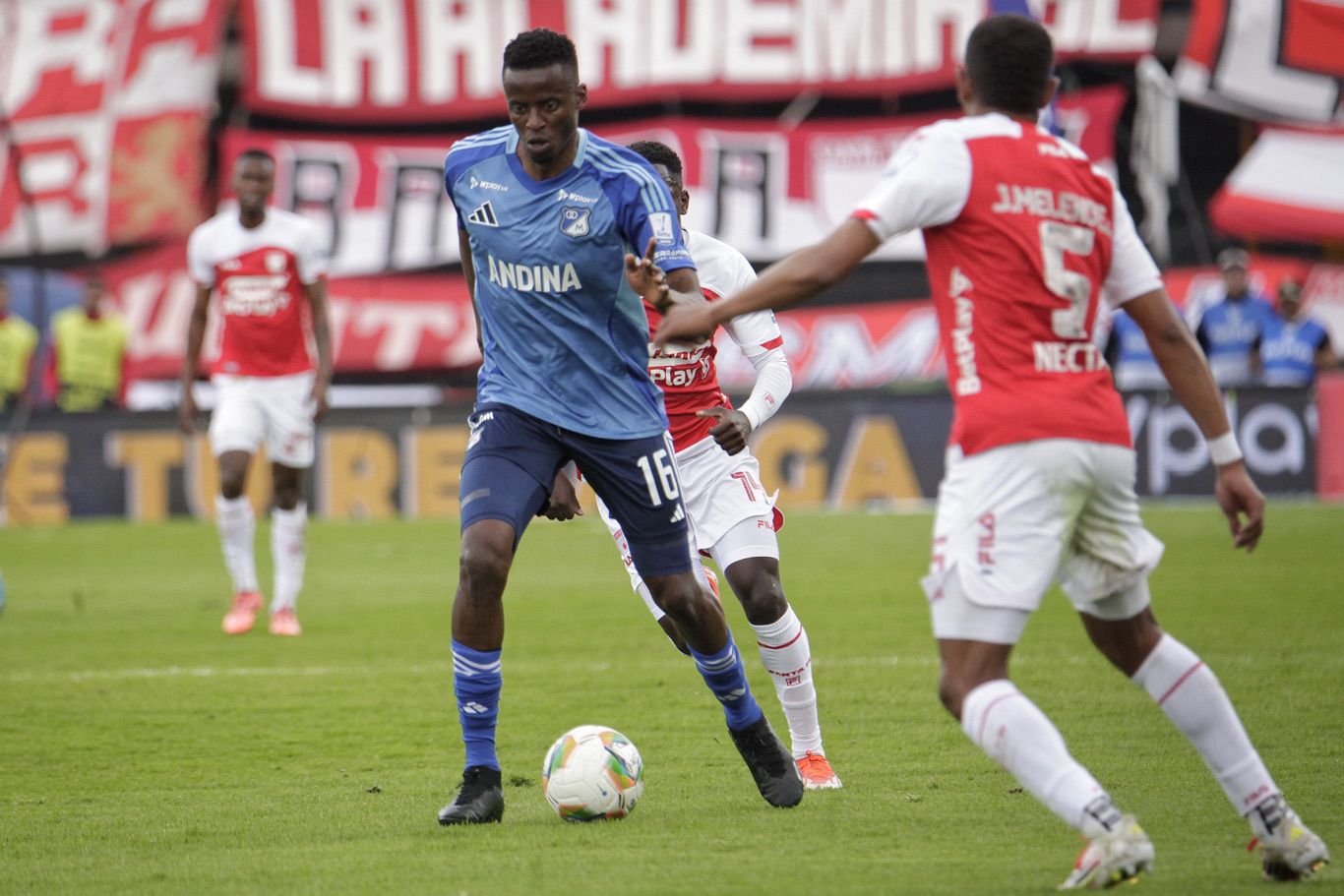 Santa Fe Vs Millonarios, fecha 1 cuadrangulares 2025