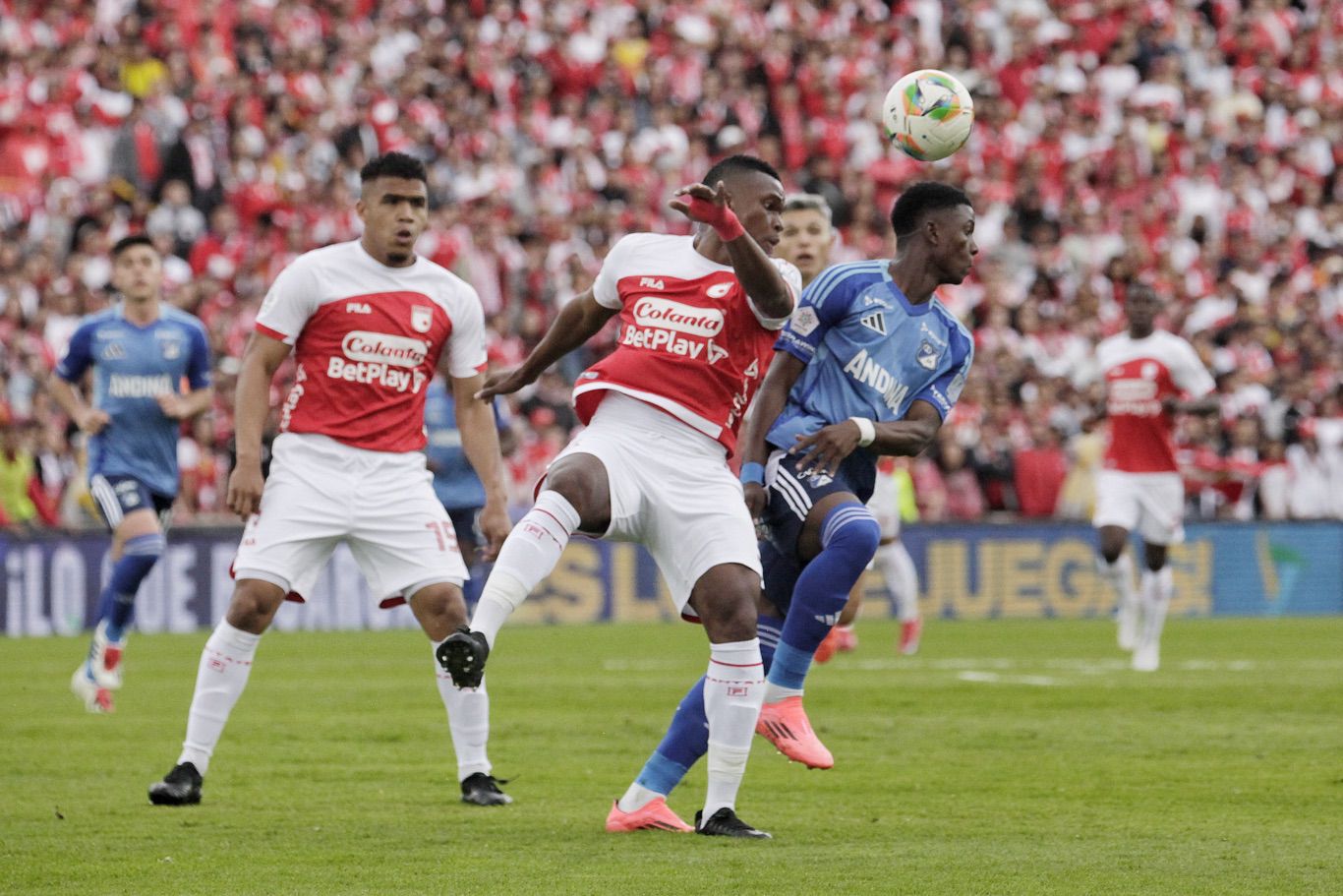 Santa Fe Vs Millonarios, fecha 1 cuadrangulares 2025