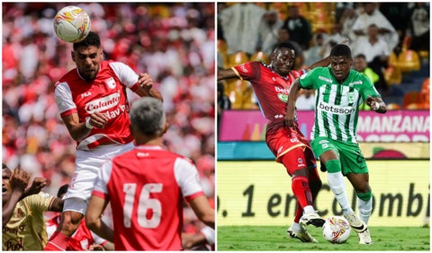 Santa fe Vs Nacional, fecha 16 de la Liga BetPlay