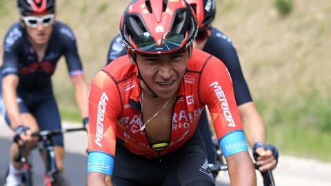 Santiago Buitrago, gregario de Míkel Landa en la Vuelta a España