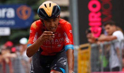 Santiago Buitrago - ciclista del Bahrain Victorious