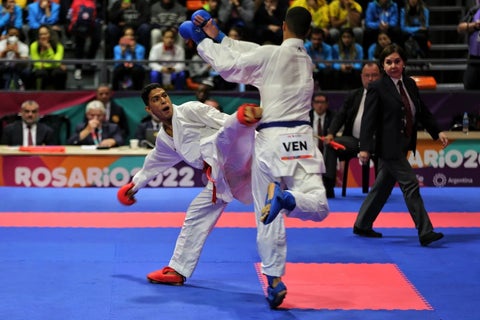 Santiago Ospina, Juegos Suramericanos de la Juventud 2022, Karate