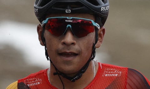 Santiago Buitrago, protagonista con el Bahrain en la Vuelta a España 2023