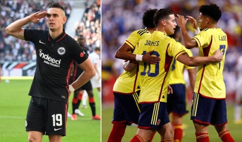 Rafael Santos Borré y Selección Colombia