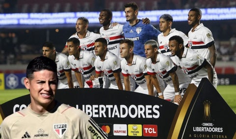 Sao Paulo la pasa de maravilla sin James: clasificó a octavos de Libertadores anticipadamente