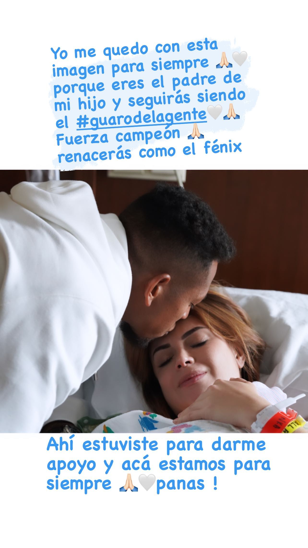 Mensaje de Sara Uribe a Fredy Guarín