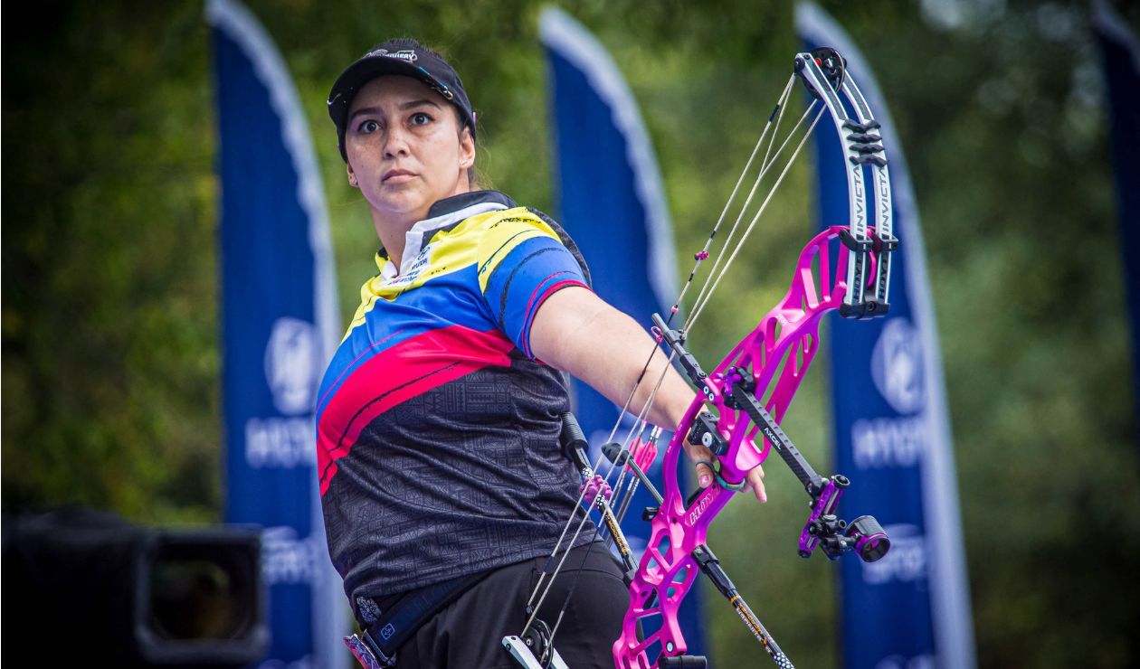 Sara López, arquera colombiana