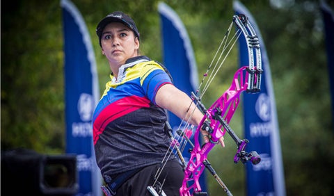 Sara López, arquera colombiana