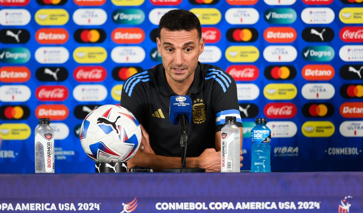 Lionel Scaloni, técnico de Argentina