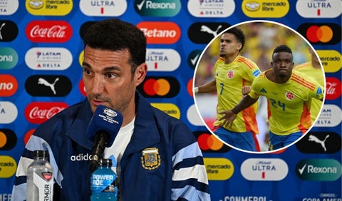 Scaloni crítica a Colombia por horario para jugar en Barranquilla