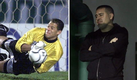 Óscar Córdoba y Juan Román Riquelme