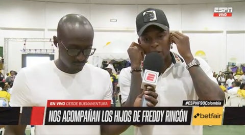 Sebastiáb Rincón, hijo de Freddy Rincón