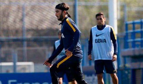 Sebastián Pérez, jugador colombiano que milita en Boca Juniors
