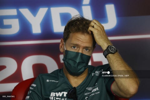 Sebastián Vettel, piloto de Ferrari