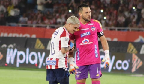Sebastián Viera y Juanfer Quintero, Junior