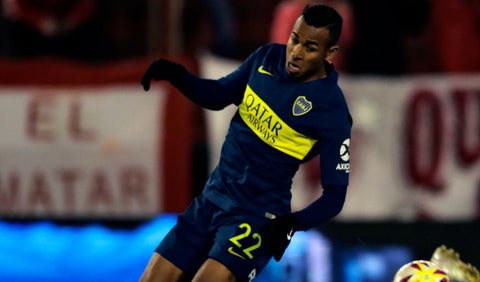 Sebastián Villa, figura de Boca Juniors