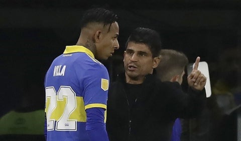 Sebastián Villa y Hugo Ibarra