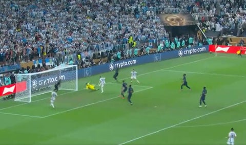 Segundo gol de Messi en Argentina vs Francia