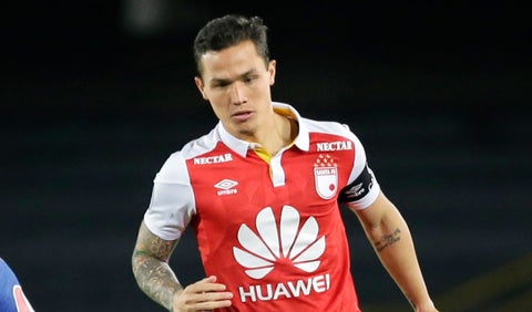 Luis Manuel Seijas, jugador y referente de Independiente Santa Fe