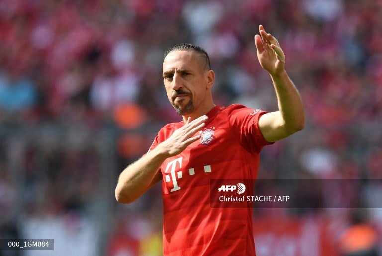 Homenaje de despedida a Robben, Ribery y Rafinha