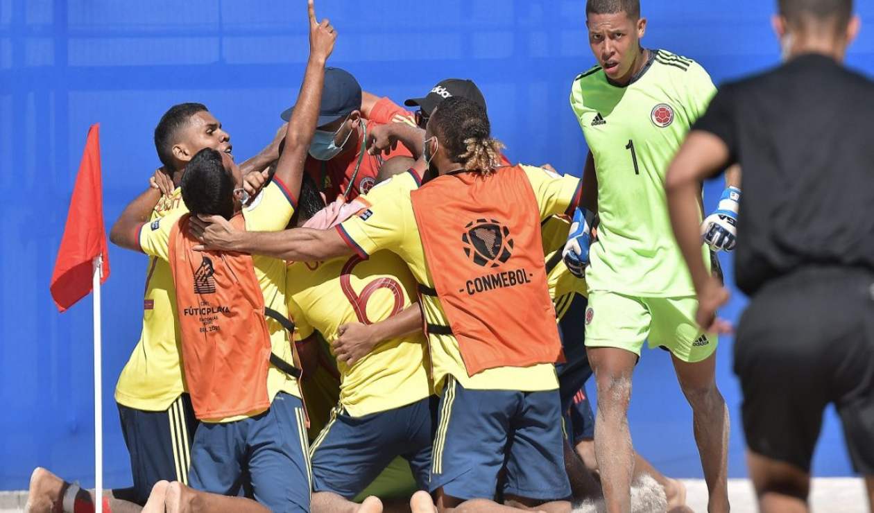 Selección Colombia fútbol playa