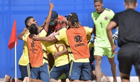 Selección Colombia fútbol playa