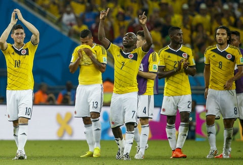 La Selección Colombia en Brasil 2014