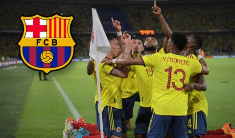 Selección Colombia, Barcelona